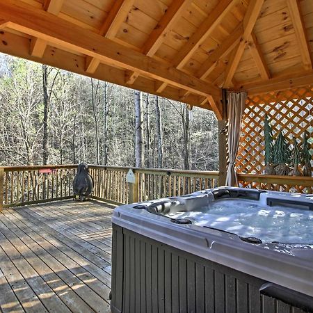 Tree Top Dream Cabin With Hot Tub In Gatlinburg!别墅 外观 照片