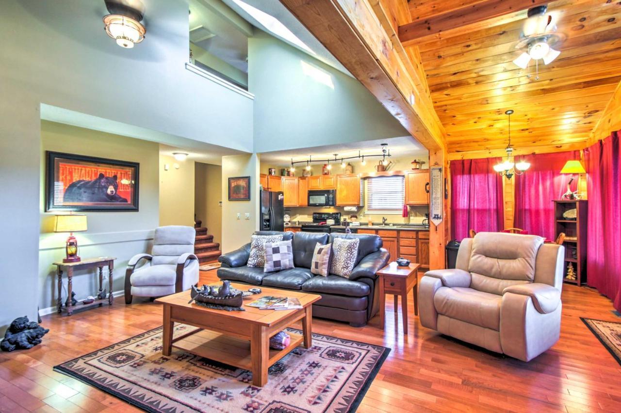 Tree Top Dream Cabin With Hot Tub In Gatlinburg!别墅 外观 照片