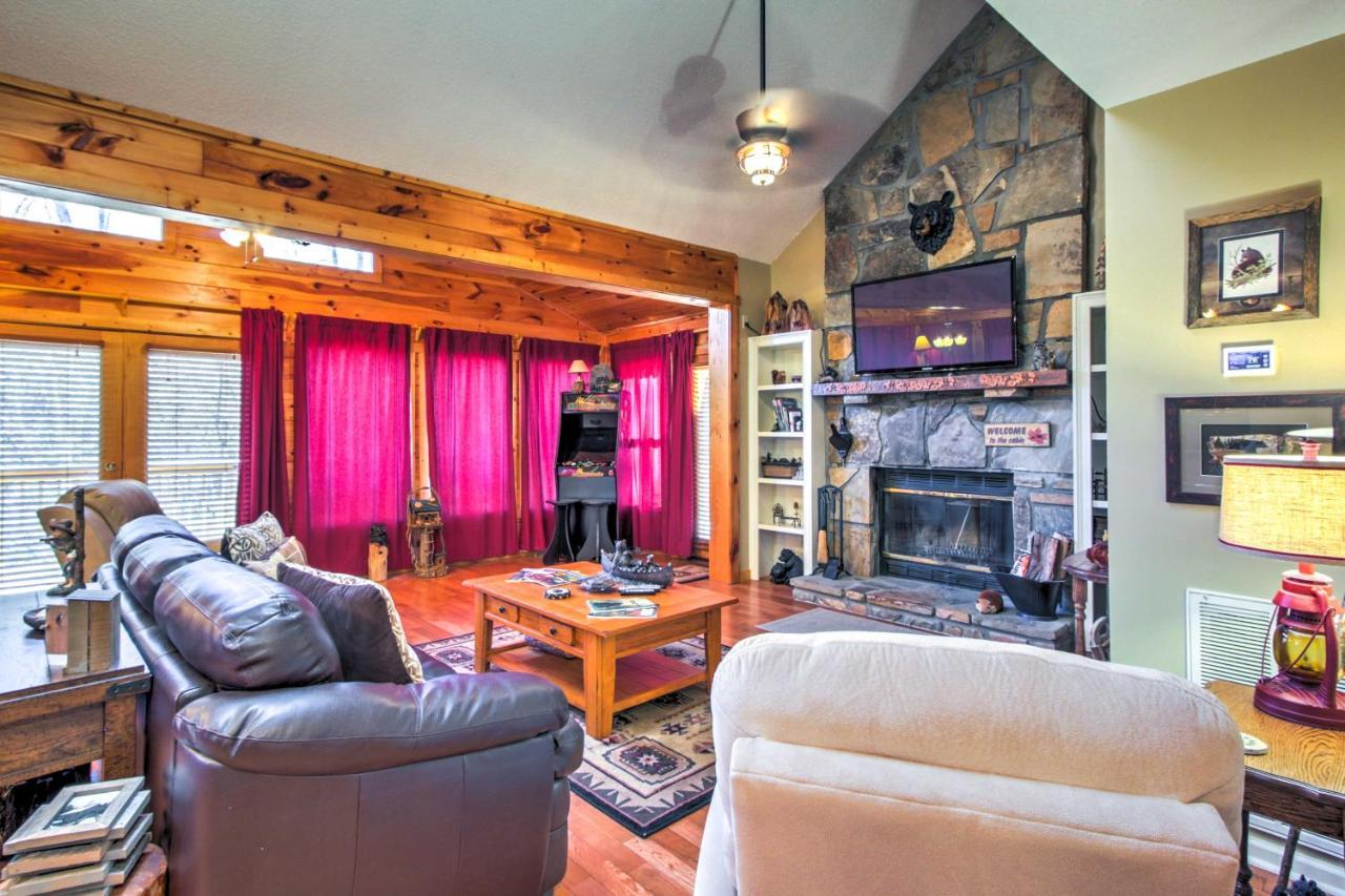 Tree Top Dream Cabin With Hot Tub In Gatlinburg!别墅 外观 照片
